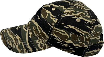 FIELDCRAFT Low Profile Tiger Stripe Camouflage Adjustable Tactical Operator Hat